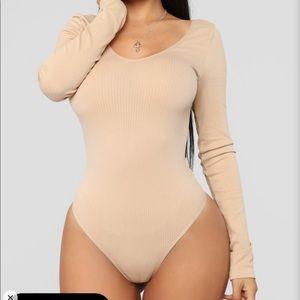 Cream Bodysuit